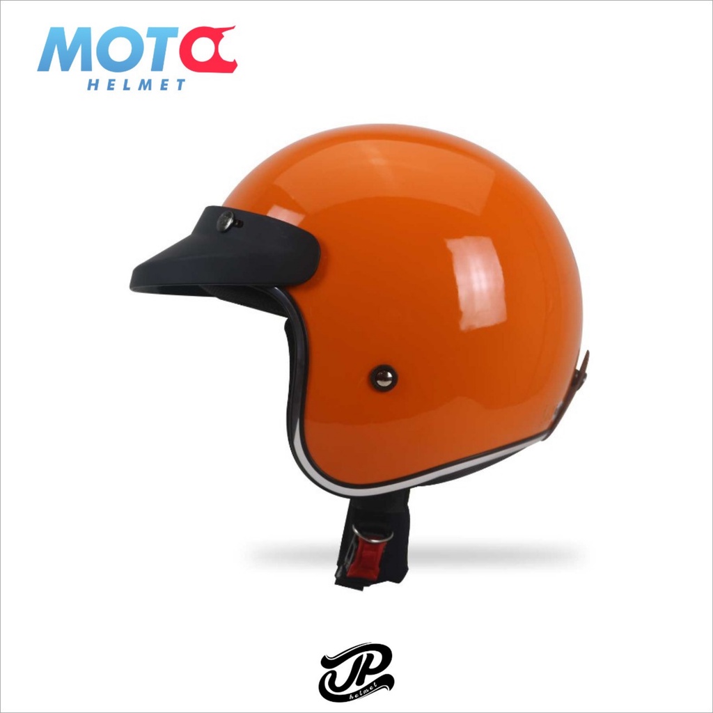 JP Helmet Retro New Bigie Solid