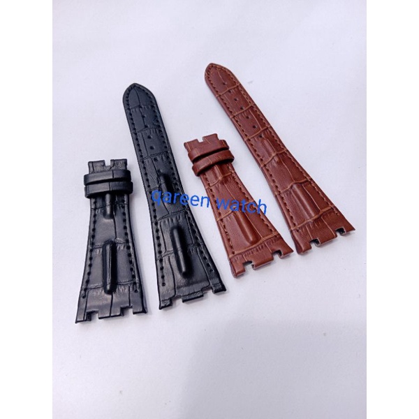 Tali Jam  Tangan Ap audemars piget kulit 28mm strap watch Ap audemars piget