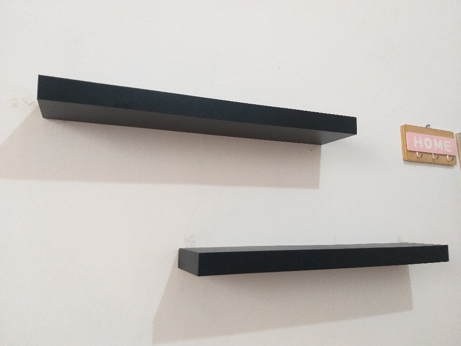 Set Rak Ambalan Dinding Minimalis 4 Pcs Uk. 60,60,60,60 Cm