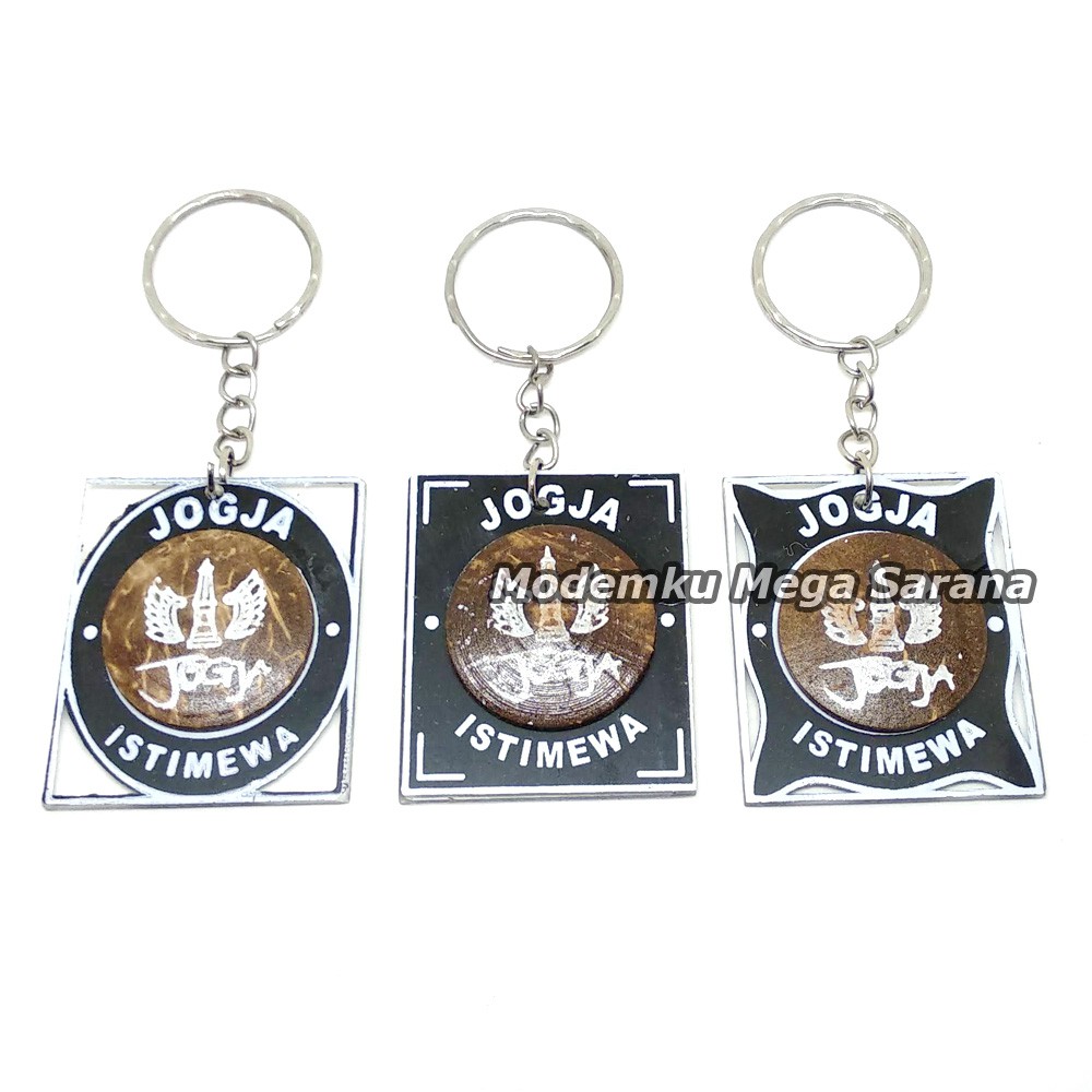 [20 pcs] Souvenir Gantungan Kunci Jogja GTK10 - Oleh Oleh Khas Jogja