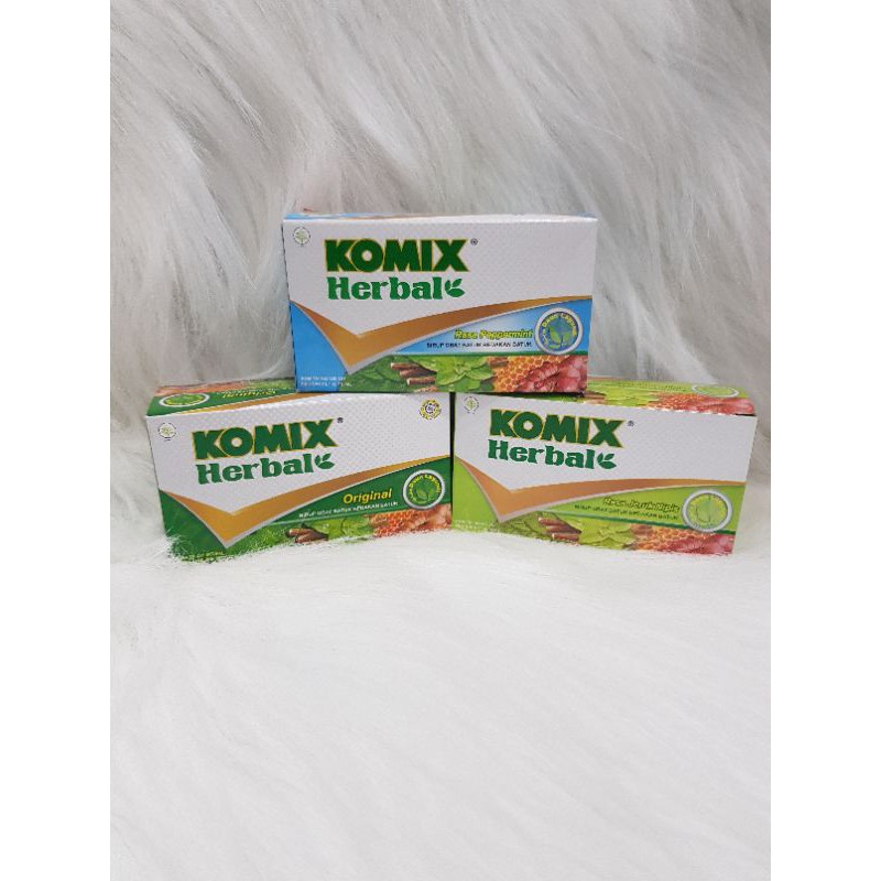 

Komix Herbal 1box isi 6 Sachet