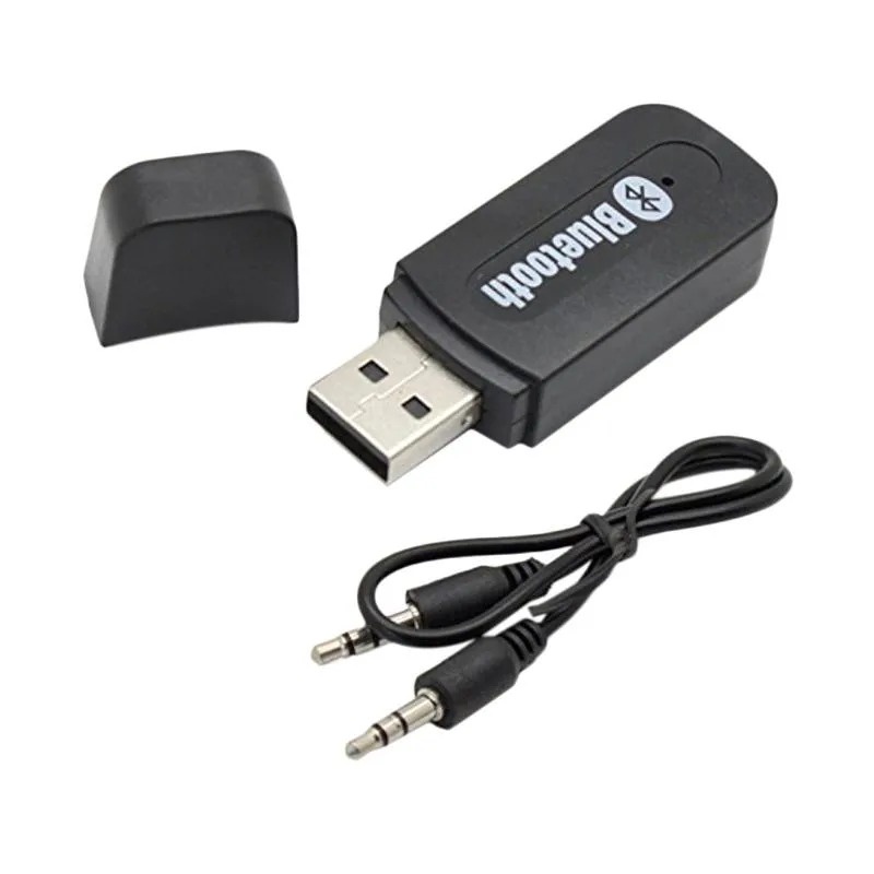 USB Bluetooth Receiver Audio Musik Adapter Jack 3.5mm Cable Kabel AUX Aksesoris Handphone Hp GALLERYONE gallery one