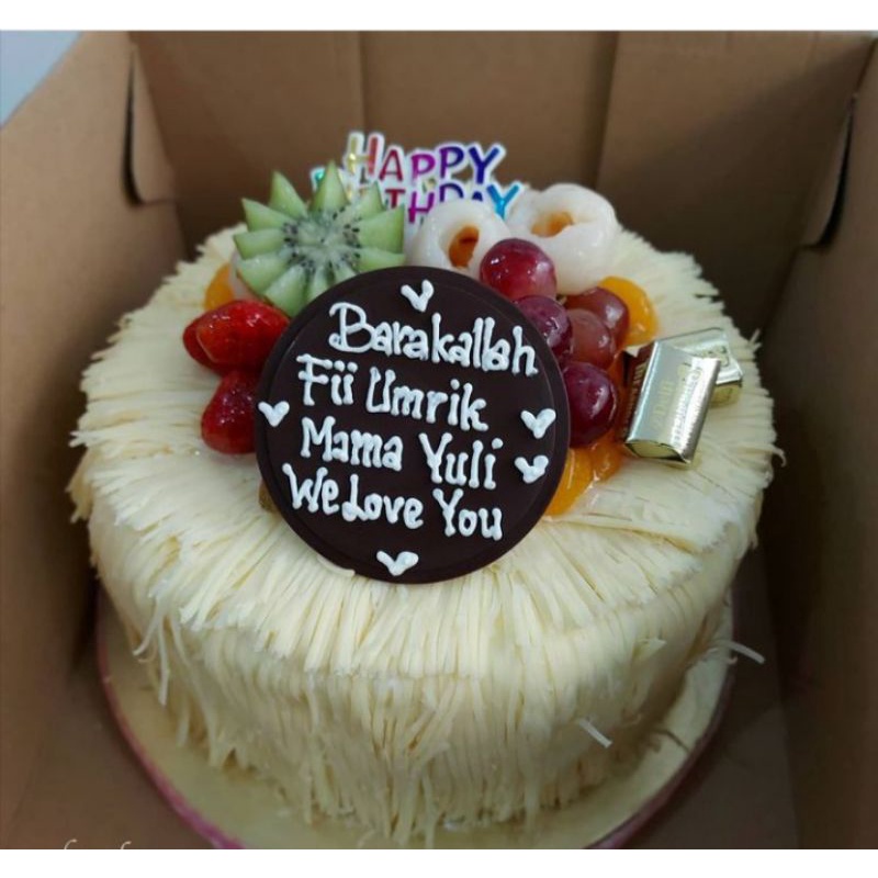 

Keju Gondrong Cake/Kue Ulang Tahun/Cake Birthdays