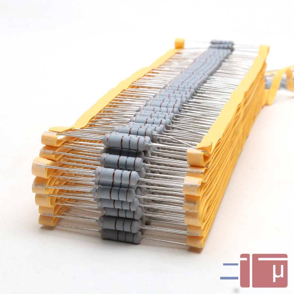 Resistor 180R 180 Ohm 2W Metal Oxide 5% Taiwan Kaki Tembaga