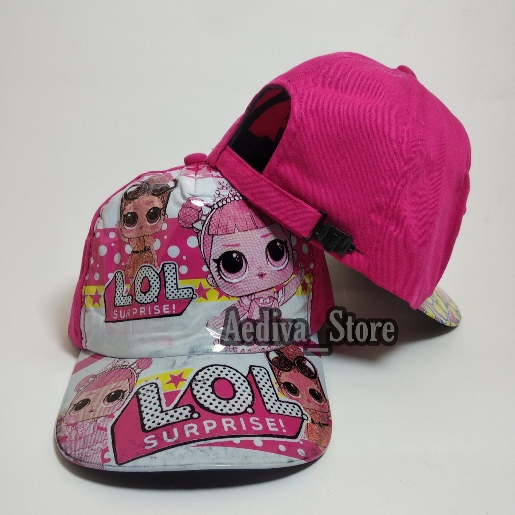 Topi ANAK LOL anak mika murah COD ( Bayar ditempat )