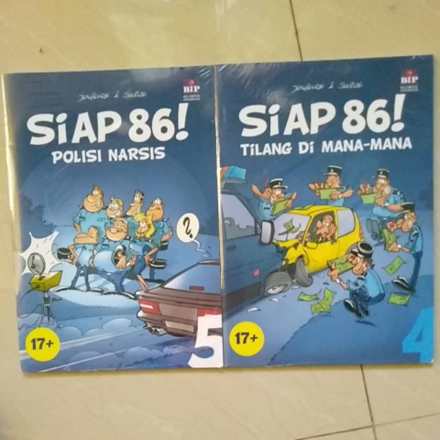 Komik 17+ - Siap 86 - Polisi narsis - Tilang dimana-mana