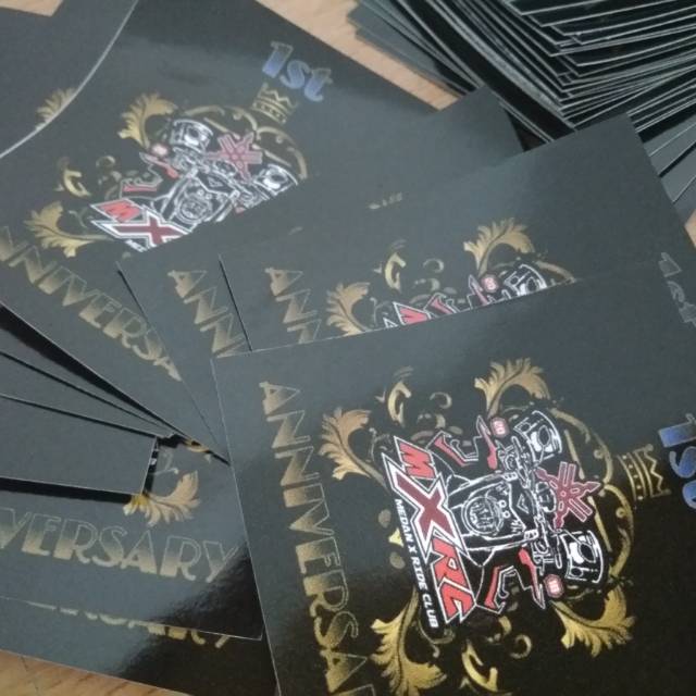 

CETAK STICKER KILAT + CUTTING PETAK SIZE A3+ UNTUK LABEL KEMASAN /KOMUNITAS DAN LAINNYA