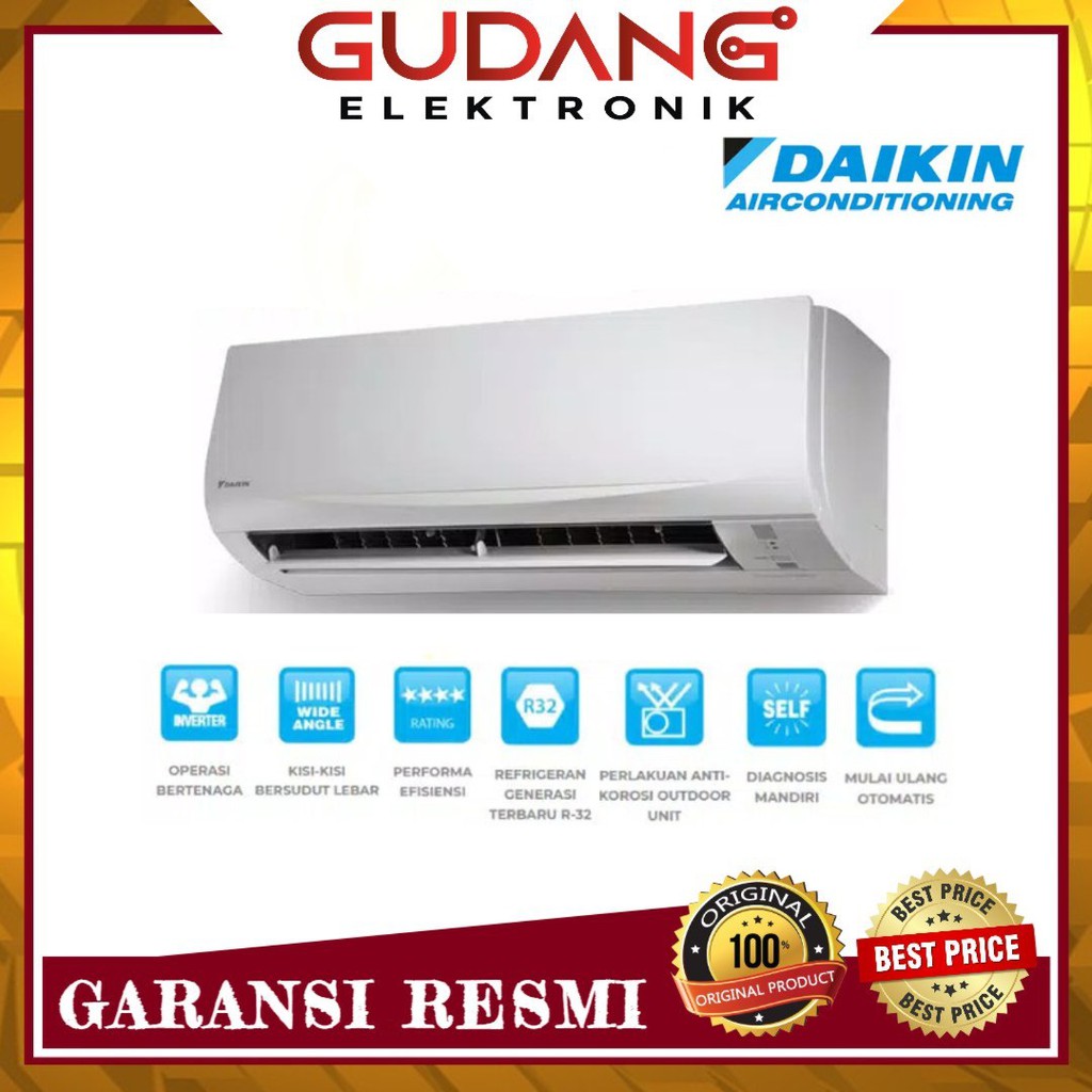 AC 1PK DAIKIN FTC 25 NV THAILAND DAIKIN FTC25NV