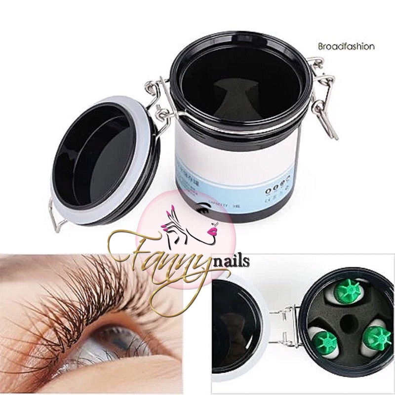 TANK TEMPAT PENYIMPANAN EYELASH AGAR TIDAK KERING CARBON TANK EYELASH EXTENSION GLUE