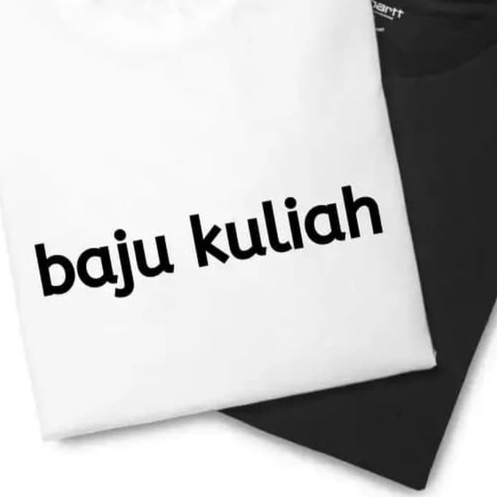 kaos tshirt baju kuliah