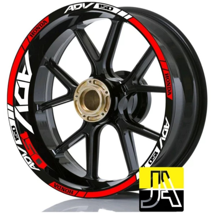 cutting sticker velg honda adv 150 Stiker Variasi Velg Honda Adv