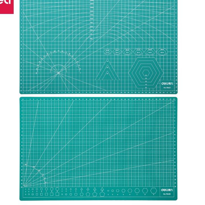 

BIG SALE!! (elr-597) Deli Alas Potong Kertas Cutting Mat Serba Guna, Warna Hijau 78400