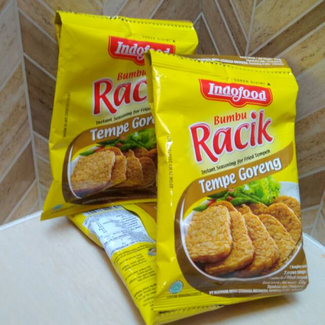 

Racik Indofood Tempe Goreng 20gr (Per 5 Sachet)