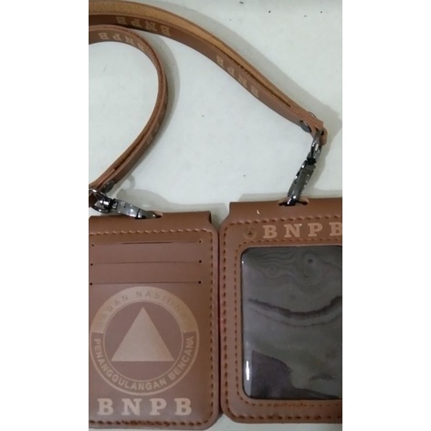 

nametag id card holder BNPB Doble / lipat pakai magnet