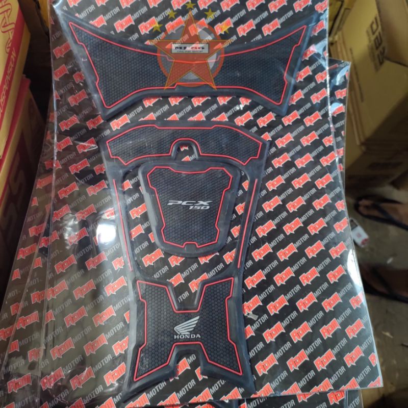 TANKPAD PCX 150 BAHAN KARET KUALITAS PREMIUM