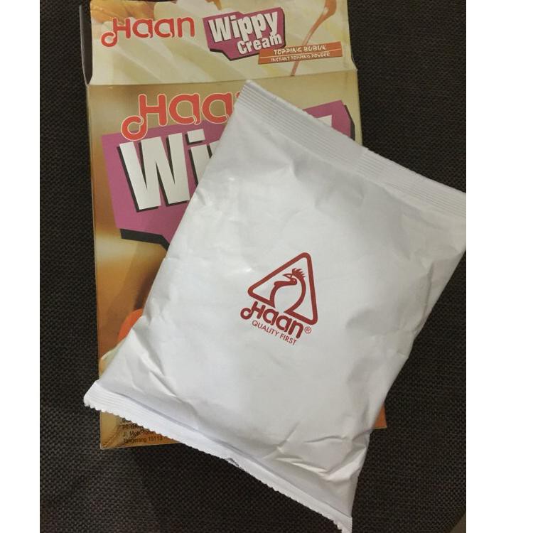 

HJDA9 PROMO MURAH 200 Gram HAAN WIPPY CREAM Whipped Cream Instan Toping bubuk whippy 58 Ready Stok