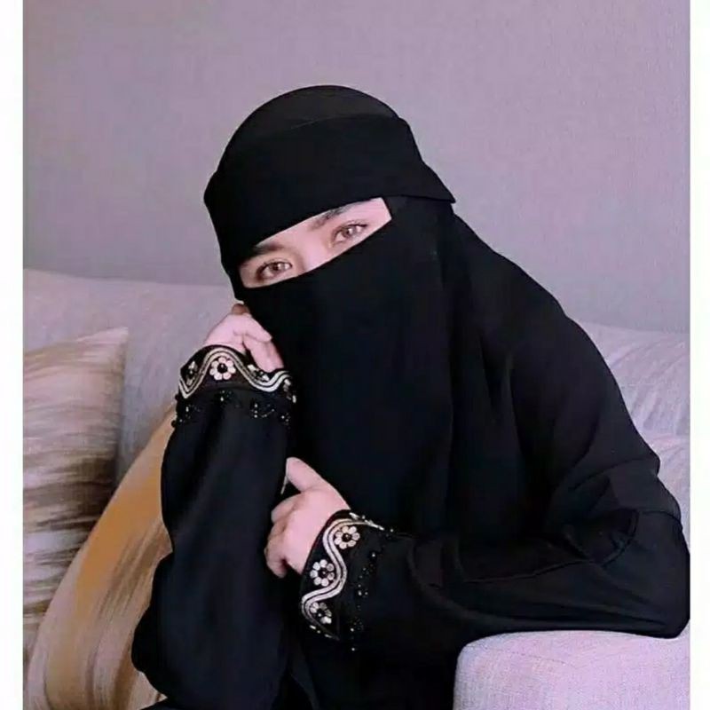 Niqab Bandana Niqab Cadar Niqab Yaman Cadar Bandana Poni Niqob Poni Viral Termurah Niqob PONI POLOS