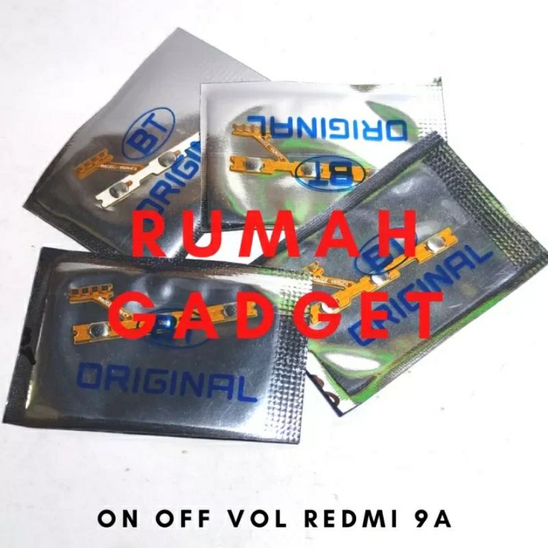 FLEXIBLE TOMBOL ON OFF VOLUME REDMI 7/REDMI 7A/REDMI 8/REDMI 8A/REDMI 9A/REDMI 9A/REDMI 10C/POCO C40