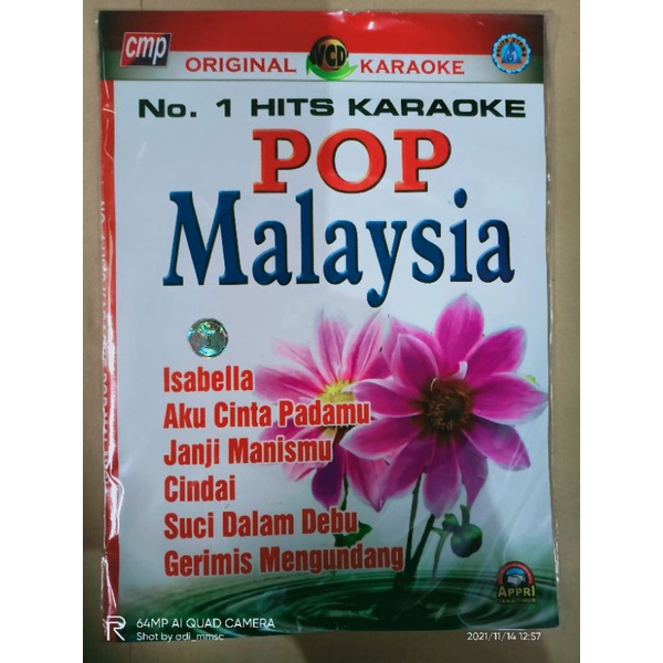 VCD original no.1 hits karaoke pop malaysia