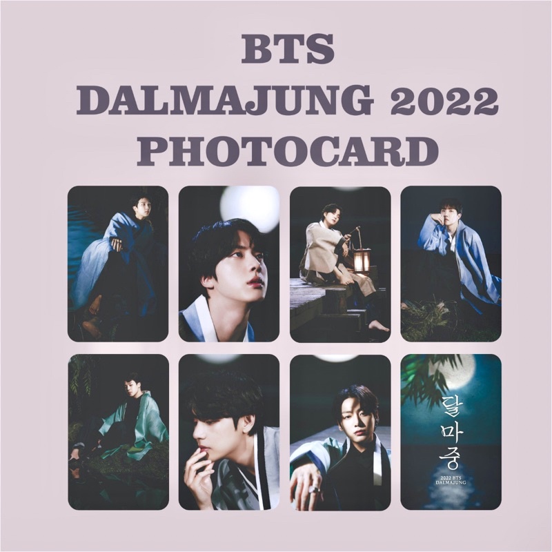 PHOTOCARD BTS DALMAJUNG 2022