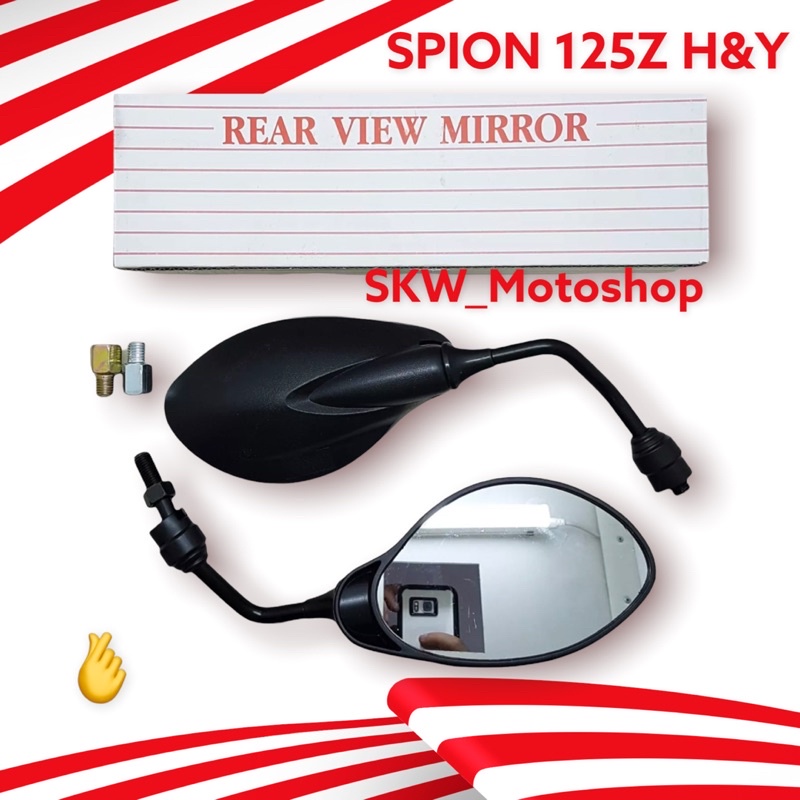 PROMO spion X1 spion X1 hitam Honda Yamaha universal Beat Vario Scoopy NMAX Aerox PCX Lexy ADV dll