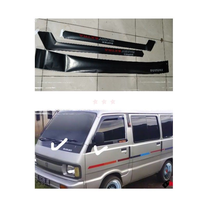 stiker dop Lis pintu carry ektra 1.0 sticker dop pintu carry 1.0