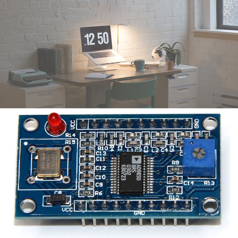 Btsg 0-40MHz Crystal Oscillator Tester Equitpment AD9850 DDS Modul Generator Sinyal
