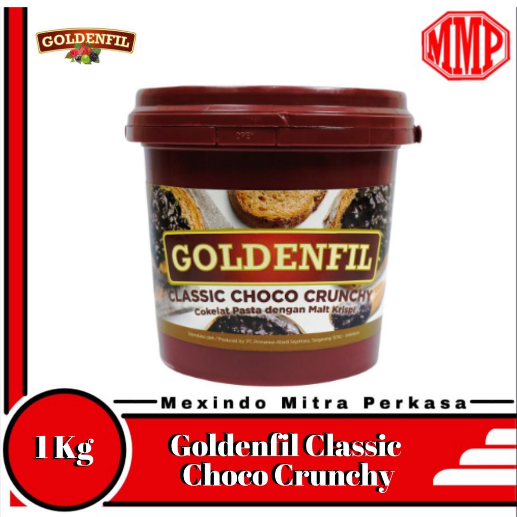 

GOLDENFIL Selai (CLASSIC CHOCO CRUNCHY) 1KG