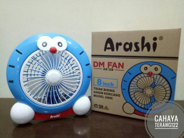 Kipas Angin Listrik Karakter 7 Inch ARASHI DORA | Shopee Indonesia