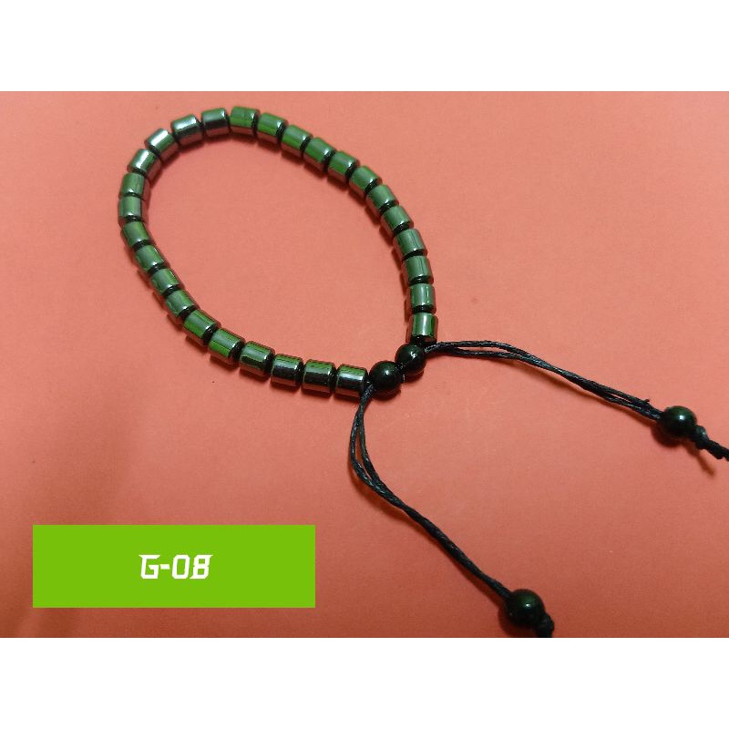 gelang batu kombinasi/gelang etnik kekinian/gelang anti jambret/gelang pria murah