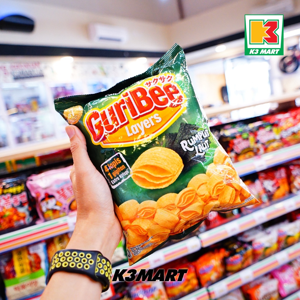 

Guribee Layers Rumput Laut 68gr