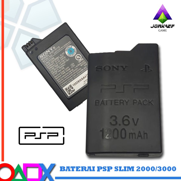 BATTERY  PSP SLIM  BATTERY PSP SERI 2000/3000