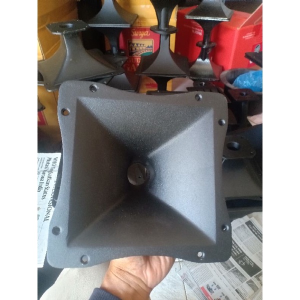 HORN TWEETER/TWITTER UK 20X20 BAHAN DIRAL/COR ALMUNIUM