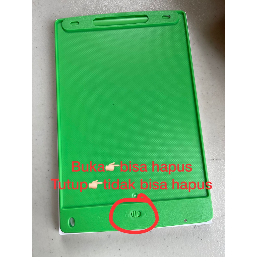 LCD Drawing Writing Tablet 8.5 Inch Mainan Papan Tulis Hapus Board Digital Pad Edukasi Pen Gambar-3
