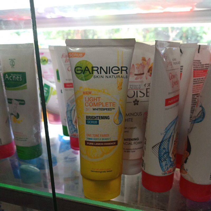 facial foam garnier