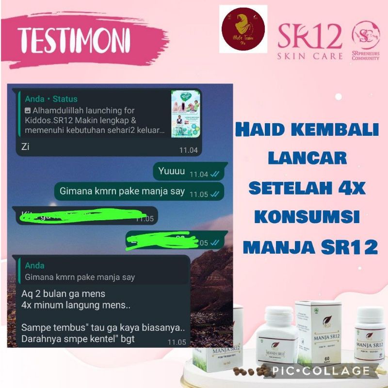 SR12 Manjakani Obat Keputihan Herbal - Pelancar Telat Haid - Merapatkan