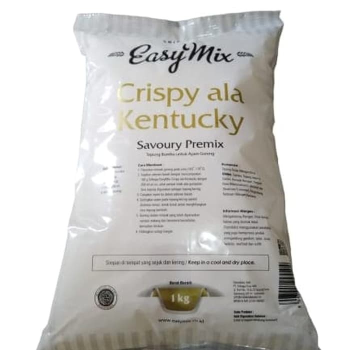 

TEPUNG CRISPY ALA KENTUCKY EASY MIX 1 KG