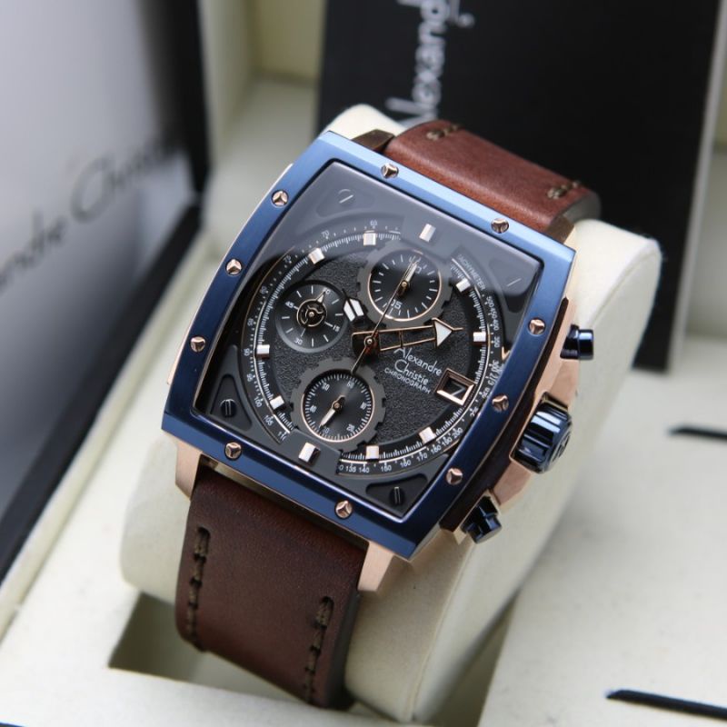 Alexander cristie tali kulit variasi warna pria 6376 MC original 100%