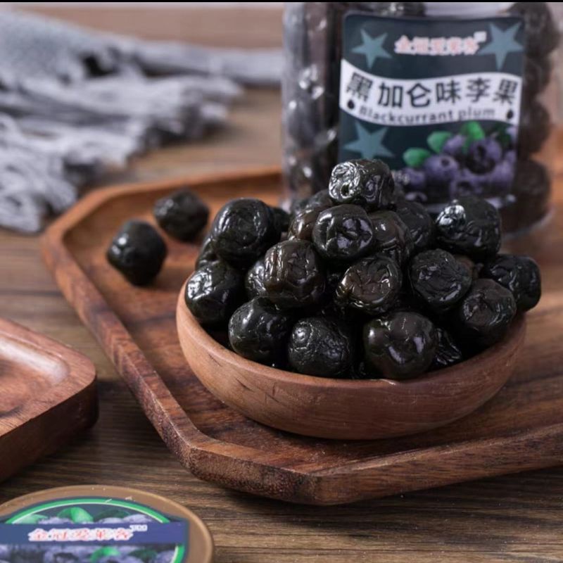 

Dried Blackcurrant Plum 黑加仑 250g