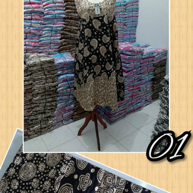 Daster payung gondil daster yukensi tanpa lengan daster kutung