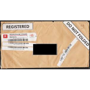 

Perangko Filateli A52 - Indonesia Registered Cover 2016 To Mongolia Return To Sender
