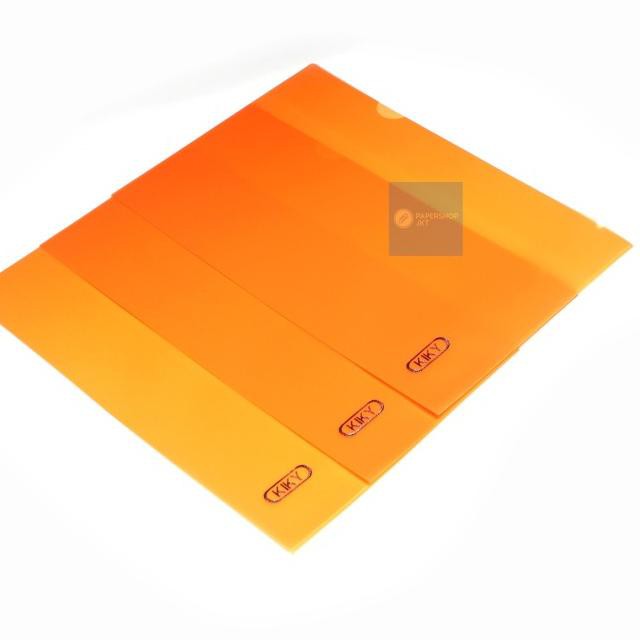 

➷ KIKY Stopmap L Plastik ( 10Pcs ) - Orange ⅍