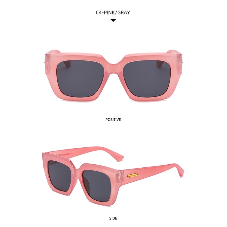 2021 new fashion fluorescent European and American men and women all-match street shooting jelly sunglasses