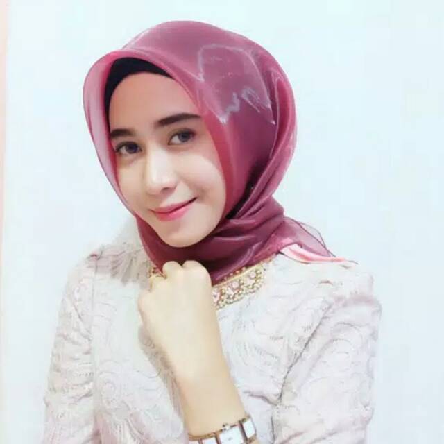 Jilbab segiempat ORGANZA ORI