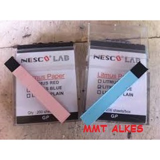 Image of thu nhỏ Kertas lakmus merah /lakmus biru Nesco/Alat cek air tingkat asam dan basah #0