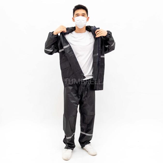 Setelan Jas Hujan / Jas Hujan Pria / Jas Hujan Dewasa / GRC - 81029