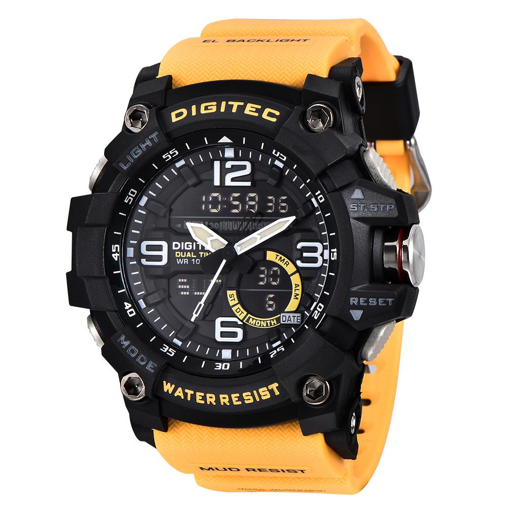 JAM TANGAN PRIA SPORT DIGITEC DUAL TIME DA 2102T/DIGITEC DA-2102T/JAM TANGAN PRIA SPORT DIGITEC TERBARU/