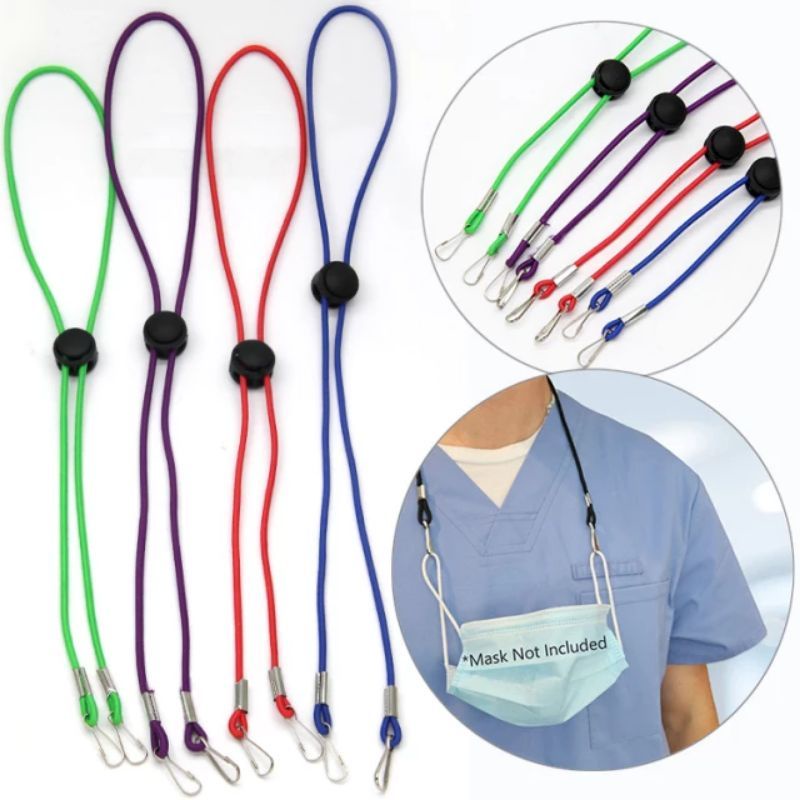STRAP MASKER / TALI GANTUNG MASKER KOREA KALUNG KONEKTOR MASK HANGER
