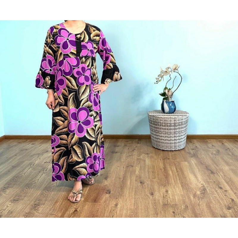 DASTER MUSLIM KENCANA UNGU / DASTER KENCANA UNGU LENGAN PANJANG / DASTER KENCANA UNGU MUSLIMAH