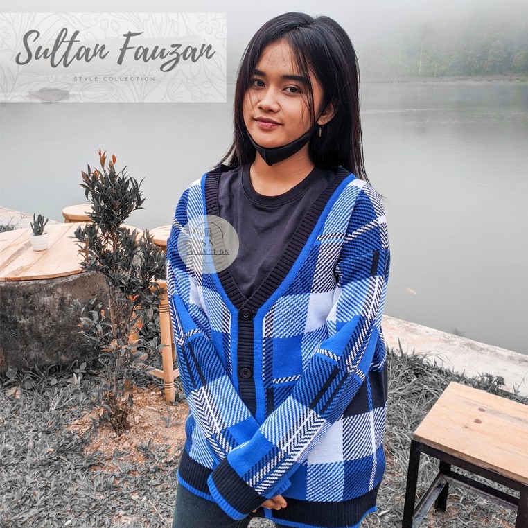 MINGYU WORE BLOND9 CARDIGAN IN SBS / MINGYU CARDIGAN OVER SIZE